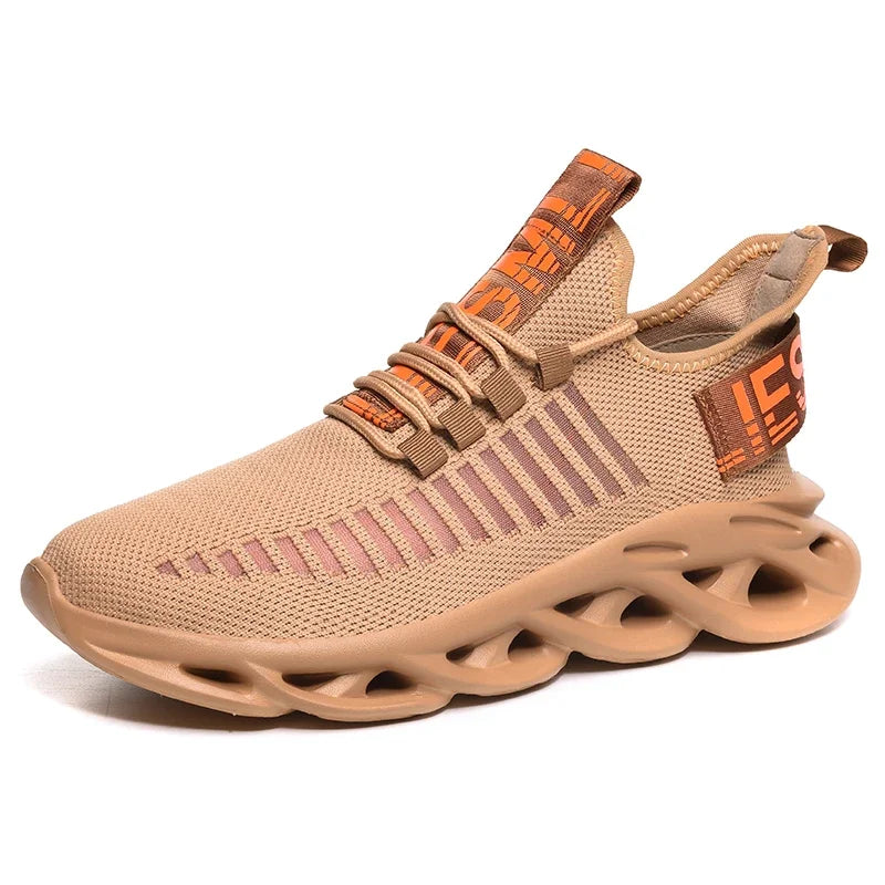 2024 Man Running Sneakers, Kids Breathable Sports Shoes For Women Light Low Top Men's Mesh Jogging Casual Shoes Large Size 28-48