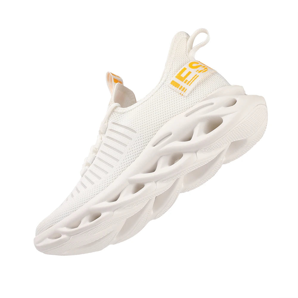 2024 Man Running Sneakers, Kids Breathable Sports Shoes For Women Light Low Top Men's Mesh Jogging Casual Shoes Large Size 28-48