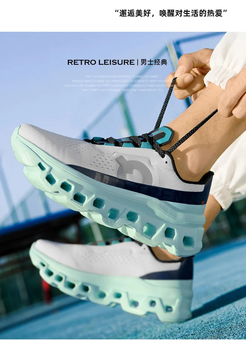 2025 New Air Shoes for Men Marathon Running Sneakers Outdoor Breathable WalkingShoes Large Size Shoes Men Casual Sports Shoes