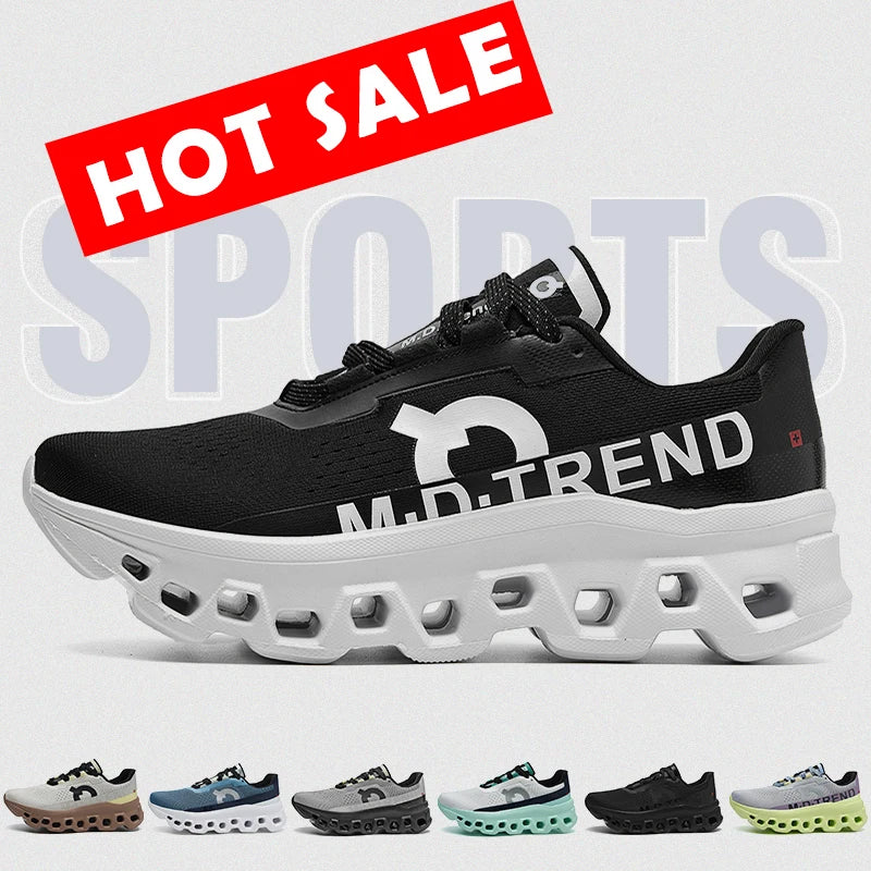 2025 New Air Shoes for Men Marathon Running Sneakers Outdoor Breathable WalkingShoes Large Size Shoes Men Casual Sports Shoes