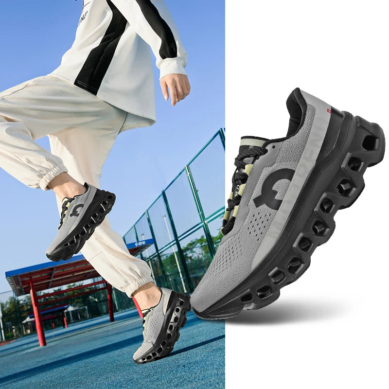 2025 New Air Shoes for Men Marathon Running Sneakers Outdoor Breathable WalkingShoes Large Size Shoes Men Casual Sports Shoes