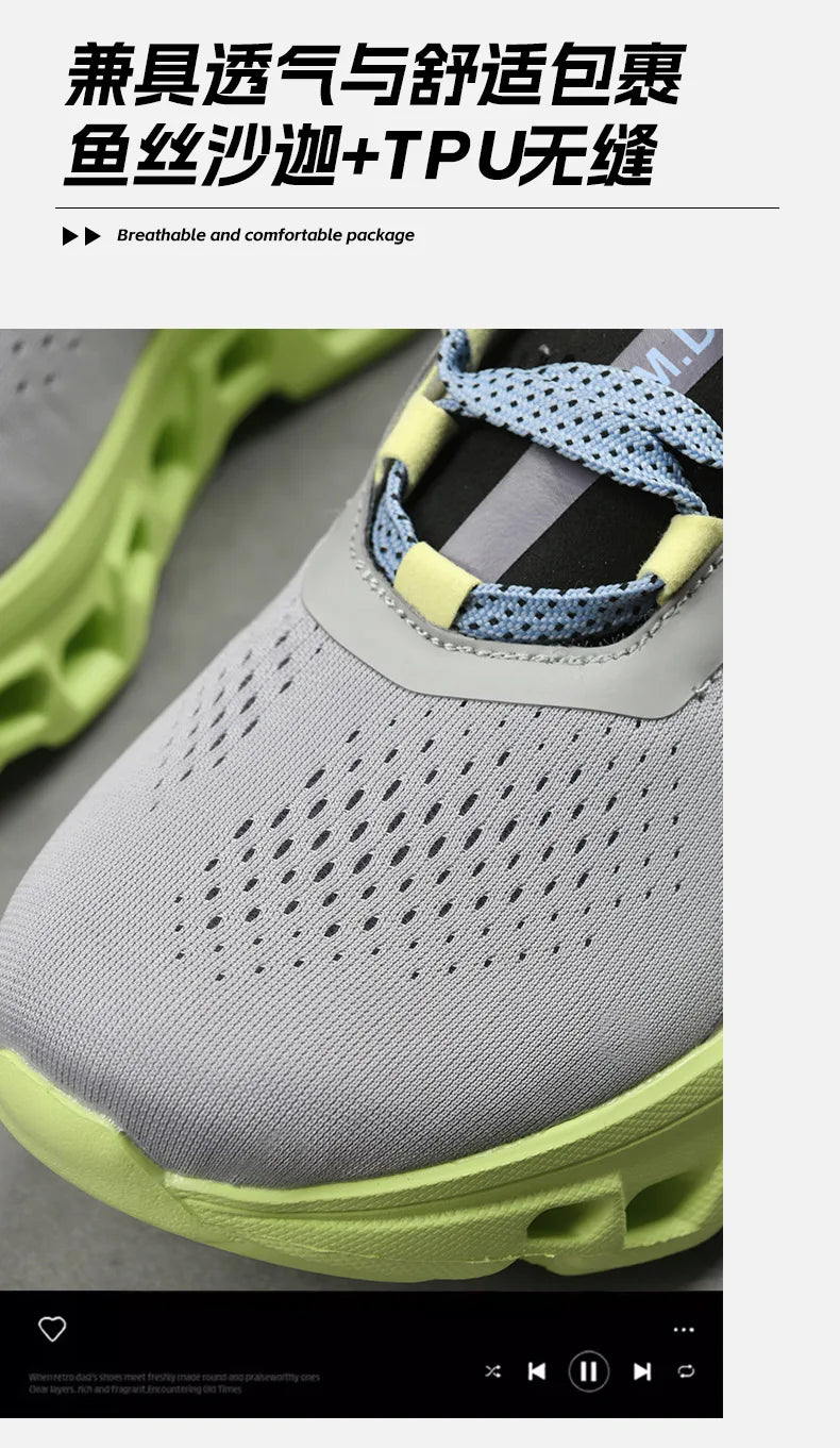2025 New Air Shoes for Men Marathon Running Sneakers Outdoor Breathable WalkingShoes Large Size Shoes Men Casual Sports Shoes